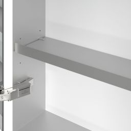 Villeroy & Boch My View+ szafka 60x16,8x75 cm z lustrem Volcano Black A4816LVL