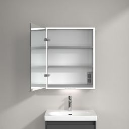 Villeroy & Boch My View+ szafka 60x16,8x75 cm z lustrem Graphite A4816LVR