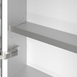 Villeroy & Boch My View+ szafka 60x16,8x75 cm z lustrem Graphite A4816LVR