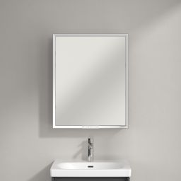 Villeroy & Boch My View+ szafka 60x16,8x75 cm z lustrem Graphite A4816LVR