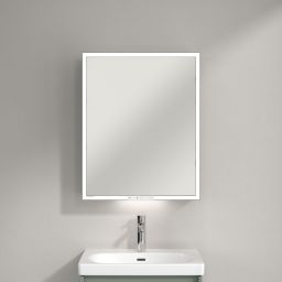 Villeroy & Boch My View+ szafka 60x16,8x75 cm z lustrem Soft Green A4816RAF