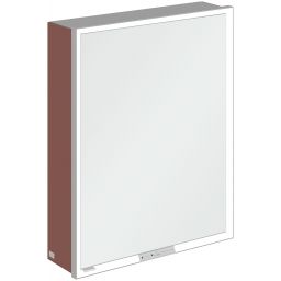 Villeroy & Boch My View+ szafka 60x16,8x75 cm z lustrem Wine Red A4816RAH