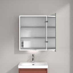 Villeroy & Boch My View+ szafka 60x16,8x75 cm z lustrem Wine Red A4816RAH