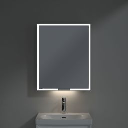 Villeroy & Boch My View+ szafka 60x16,8x75 cm z lustrem Brilliant White A4816RVE