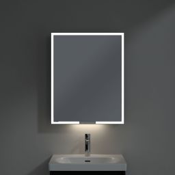 Villeroy & Boch My View+ szafka 60x16,8x75 cm z lustrem Volcano Black A4816RVL