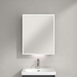 Villeroy & Boch My View+ szafka 60x16,8x75 cm z lustrem Graphite A4816RVR