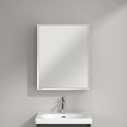 Villeroy & Boch My View+ szafka 60x16,8x75 cm z lustrem Graphite A4816RVR