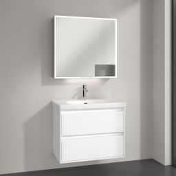Villeroy & Boch My View+ szafka 80x16,8x75 cm z lustrem aluminium A4818000