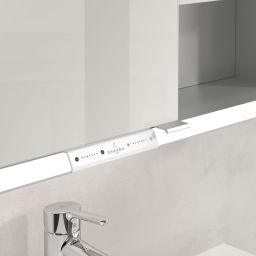 Villeroy & Boch My View+ szafka 80x16,8x75 cm z lustrem aluminium A4818000