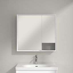 Villeroy & Boch My View+ szafka 80x16,8x75 cm z lustrem aluminium A4818000