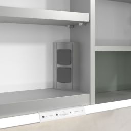 Villeroy & Boch My View+ szafka 80x16,8x75 cm z lustrem Soft Green A48180AF