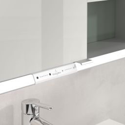 Villeroy & Boch My View+ szafka 80x16,8x75 cm z lustrem Soft Green A48180AF