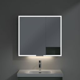 Villeroy & Boch My View+ szafka 80x16,8x75 cm z lustrem Soft Green A48180AF