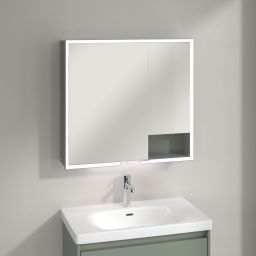 Villeroy & Boch My View+ szafka 80x16,8x75 cm z lustrem Soft Green A48180AF