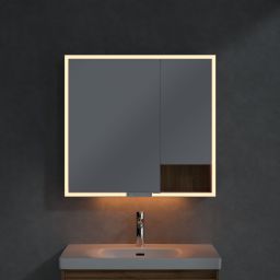 Villeroy & Boch My View+ szafka 80x16,8x75 cm z lustrem Oak Kansas A48180RH