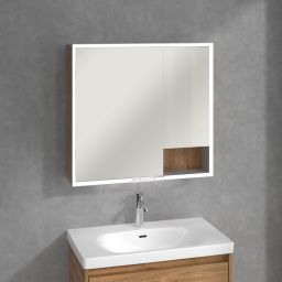 Villeroy & Boch My View+ szafka 80x16,8x75 cm z lustrem Oak Kansas A48180RH