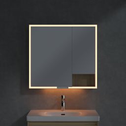 Villeroy & Boch My View+ szafka 80x16,8x75 cm z lustrem Nordic Oak A48180VJ