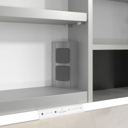 Villeroy & Boch My View+ szafka 80x16,8x75 cm z lustrem Volcano Black A48180VL