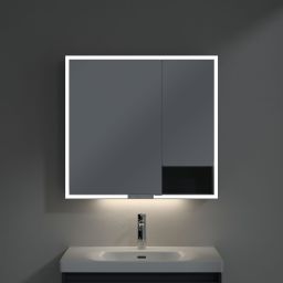 Villeroy & Boch My View+ szafka 80x16,8x75 cm z lustrem Graphite A48180VR