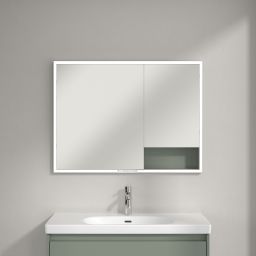 Villeroy & Boch My View+ szafka 100x16,8x75 cm z lustrem soft green A48210AF