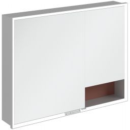 Villeroy & Boch My View+ szafka 100x16,8x75 cm z lustrem wine red A48210AH