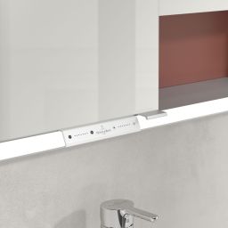 Villeroy & Boch My View+ szafka 100x16,8x75 cm z lustrem wine red A48210AH