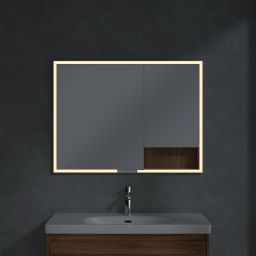 Villeroy & Boch My View+ szafka 100x16,8x75 cm z lustrem oak kansas A48210RH