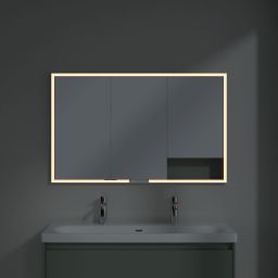 Villeroy & Boch szafka 120x16,8x75 cm z lustrem  Soft Green A48212AF