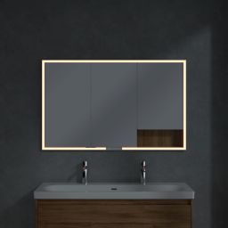 Villeroy & Boch My View+ szafka 120x16,8x75 cm z lustrem Dąb Kansas A48212RH