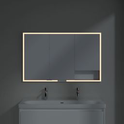 Villeroy & Boch My View+ szafka 120x16,8x75 cm z lustrem Pure White A48212VF