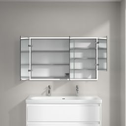 Villeroy & Boch My View+ szafka 120x16,8x75 cm z lustrem Pure White A48212VF