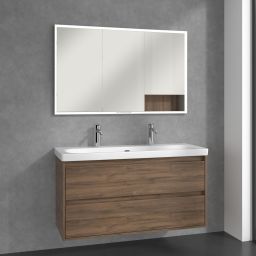 Villeroy & Boch My View+ szafka 120x16,8x75 cm z lustrem Arizona Oak A48212VH