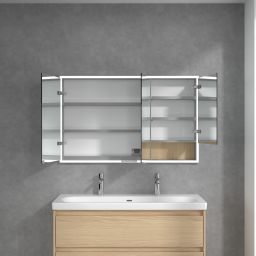 Villeroy & Boch My View+ szafka 120x16,8x75 cm z lustrem Nordic Oak A48212VJ