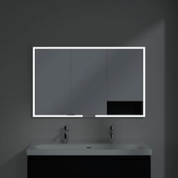 Villeroy & Boch My View+ szafka 120x16,8x75 cm z lustrem Volcano Black A48212VL