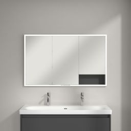 Villeroy & Boch My View+ szafka 120x16,8x75 cm z lustrem Graphite A48212VR