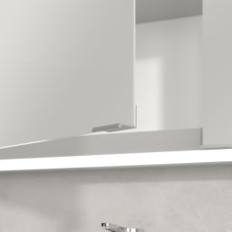 Villeroy & Boch My View+ szafka 130x16,8x75 cm z lustrem do zabudowy Soft Green A48213AF