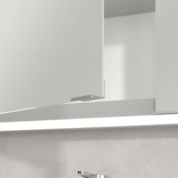 Villeroy & Boch My View+ szafka 130x16,8x75 cm z lustrem do zabudowy Volcano Black A48213VL