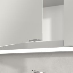 Villeroy & Boch My View+ szafka 130x16,8x75 cm z lustrem do zabudowy Graphite A48213VR