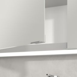 Villeroy & Boch My View+ szafka 140x16,8x75 cm z lustrem do zabudowy aluminium A4821400