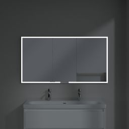 Villeroy & Boch My View+ szafka 140x16,8x75 cm z lustrem do zabudowy aluminium A4821400
