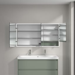 Villeroy & Boch My View+ szafka 140x16,8x75 cm z lustrem do zabudowy Soft Green A48214AF