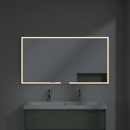 Villeroy & Boch My View+ szafka 140x16,8x75 cm z lustrem do zabudowy Soft Green A48214AF