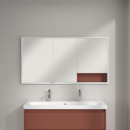 Villeroy & Boch My View+ szafka 140x16,8x75 cm z lustrem do zabudowy Wine Red A48214AH