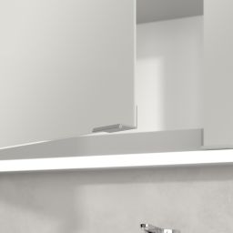 Villeroy & Boch My View+ szafka 140x16,8x75 cm z lustrem do zabudowy Wine Red A48214AH