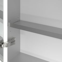 Villeroy & Boch My View+ szafka 140x16,8x75 cm z lustrem do zabudowy Wine Red A48214AH