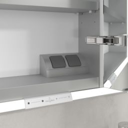 Villeroy & Boch My View+ szafka 140x16,8x75 cm z lustrem do zabudowy Brilliant White A48214VE