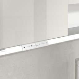 Villeroy & Boch My View+ szafka 140x16,8x75 cm z lustrem do zabudowy Brilliant White A48214VE