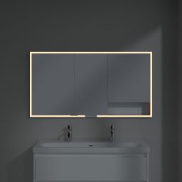 Villeroy & Boch My View+ szafka 140x16,8x75 cm z lustrem do zabudowy Pure White A48214VF