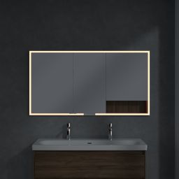 Villeroy & Boch My View+ szafka 140x16,8x75 cm z lustrem do zabudowy Arizona Oak A48214VH