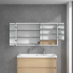 Villeroy & Boch My View+ szafka 140x16,8x75 cm z lustrem do zabudowy Nordic Oak A48214VJ